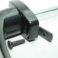 Black 360° Rotation Locking Door Handle screw assembly