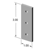 10JP4202 3 Hole Joining Strip dimensions