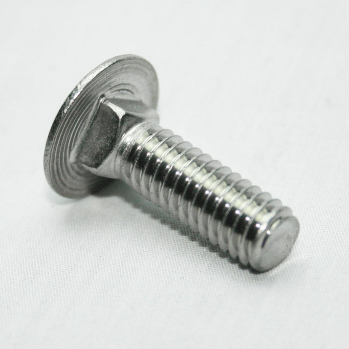 Uxcell 8Pack 5/16-18x2-1/2 Stainless Steel Carriage Bolts Round Head Square Neck, Silver Uxcell 8Pack 5/16-18x2-1/2 Stainless Steel Carriage Bolts Round Head Square Neck, Silver