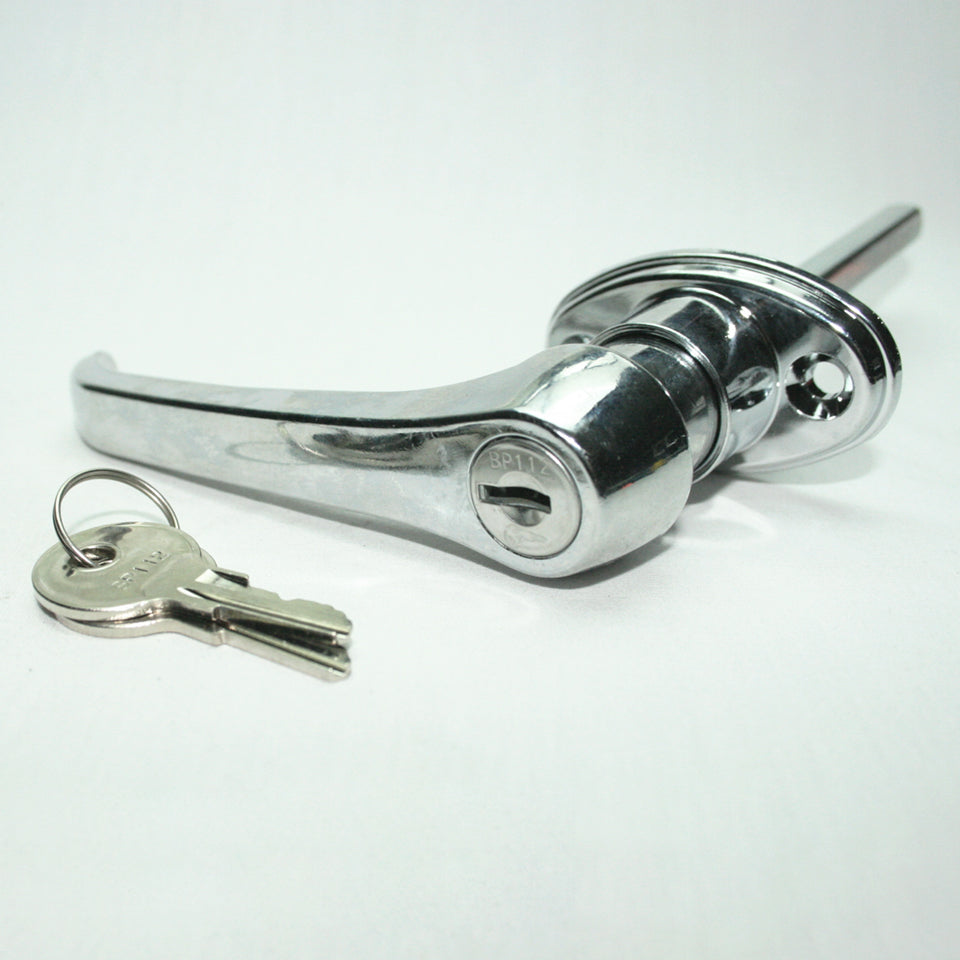Chrome 360° Rotation Locking Door Handle – Faz-Store