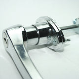 Chrome Locking Double Door Handle screw assembly