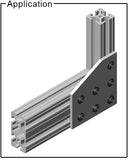 7 Hole 90 Degree Joining Plate