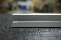 1.0" x 1.0" 180 Degree BI-Slotted Aluminum Extrusion