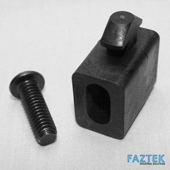 5/16-18 Univ Mounting Block-BLACK