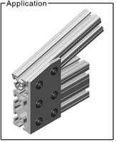 6 Hole 15 Degree Joining Plate