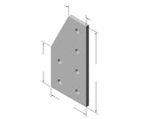 6 Hole 90 Degree Joining Plate