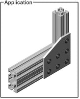 7 Hole 90 Degree Joining Plate