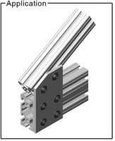 6 Hole 30 Degree Joining Plate