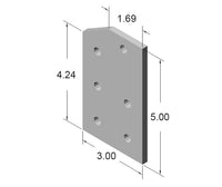 6 Hole 30 Degree Joining Plate