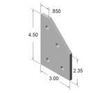 4 Hole 45 Degree Joining Plate