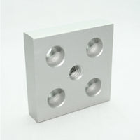 10BP2568 2" x 2" Base Plate 'A' Tap Thru = 3/8-16