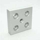 10BP2568 2" x 2" Base Plate 'A' Tap Thru = 3/8-16