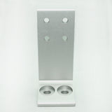 2" Floor Mount Foot front