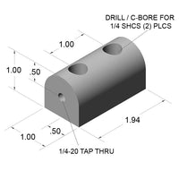 2.0" Living Pivot Nub