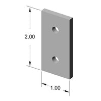 10JP4201 2 Hole Joining Strip dimensions