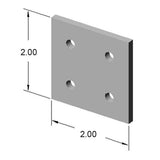10JP4230 4 Hole Joining Plate dimensions
