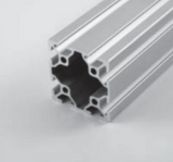 2.0" x 2.0" Smooth T-Slotted Aluminum Extrusion