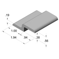 10 Series Aluminum Mesh Retainer Angle