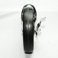 13CA8101 5" Threaded Stem Caster with Brake wheel view