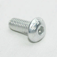 M5 x 12 Button Head socket head cap screw - front