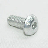 M5 x 12 Button Head socket head cap screw - front