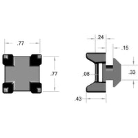 Drop-In Cable Tie Block