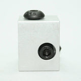 Aluminum Panel Mount Block front