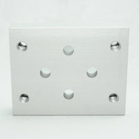 15BP2501 Flange Mount Caster Base Plate back