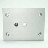 Flange Mount Caster Base Plate back