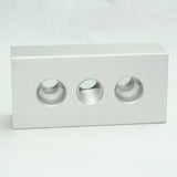 15BP2580 1.5" x 3" Base Plate front