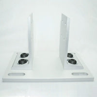 3" x 3" Deluxe Floor Mount Base Plate front