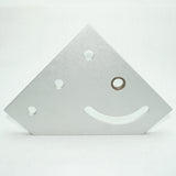 90° Left-Hand Pivot Bracket back