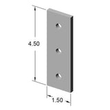 15JP4502 3 Hole Joining Strip dimensions