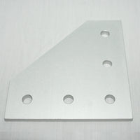 15JP4507 5 Hole 90 Degree Joining Plate front