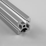1.5" x 1.5" Smooth T-Slotted Aluminum Extrusion