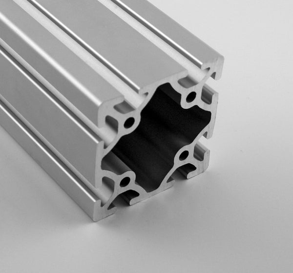 3.0" x 3.0" Smooth T-Slotted Aluminum Extrusion