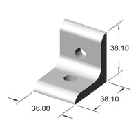 40CB4801 2 Hole Inside Corner Bracket dimensions