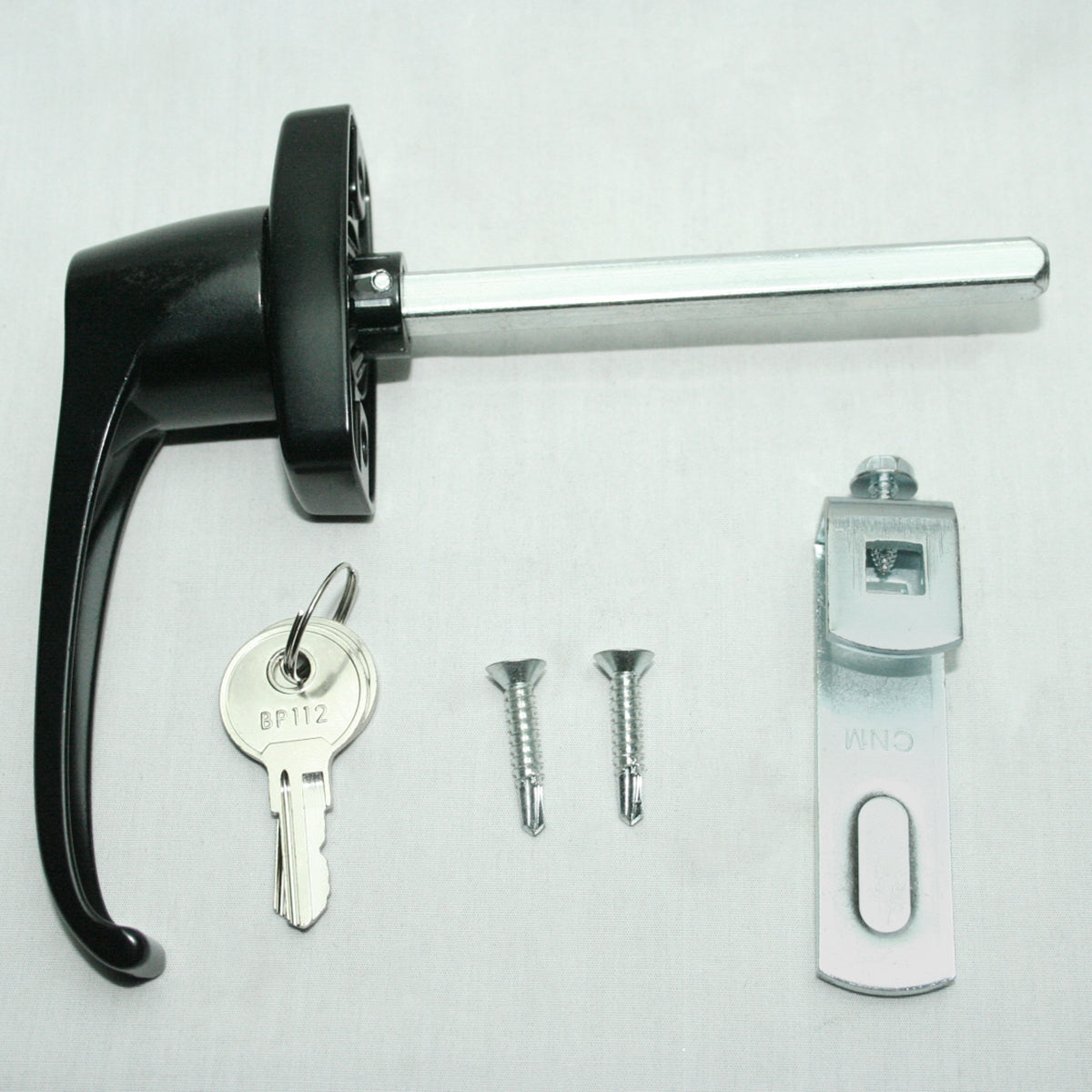 360° Rotating Black Locking Door Handle – Faz-Store